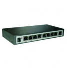 Przełącznik 9 portowy Fast Ethernet z 8 portami PoE